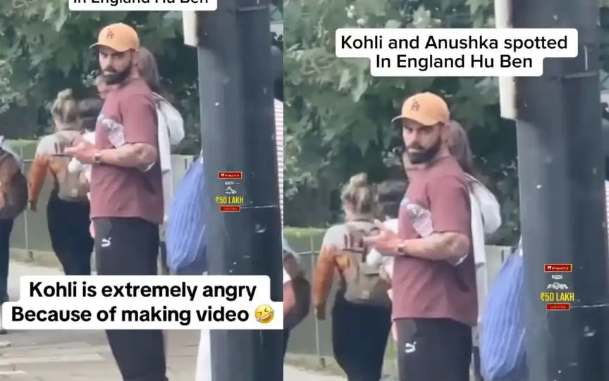 Virat Kohli And Anushka Spotted In London, Shows Displeasure Over Breach Of Privacy